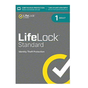 LifeLock Standard by Norton - 1-Year / 1-Adult - USA