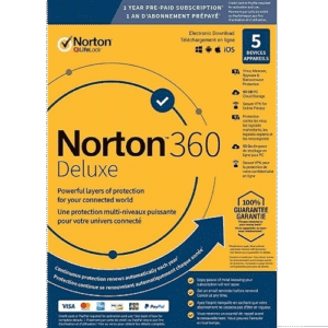 Norton 360 Deluxe - 1-Year / 5-Device - UK/Europe